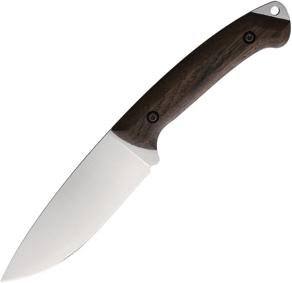 BPS Knives Savage Oiled Walnut Wood Carbon Steel Fixed Blade Knife SVGCS