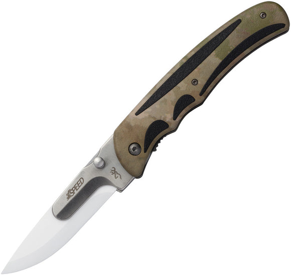 Browning Speed Load Camo Ceramic Interchangeable Knife 0117