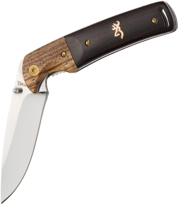 Browning Buckmark Hunter Linerlock Folding Pocket Knife 0304