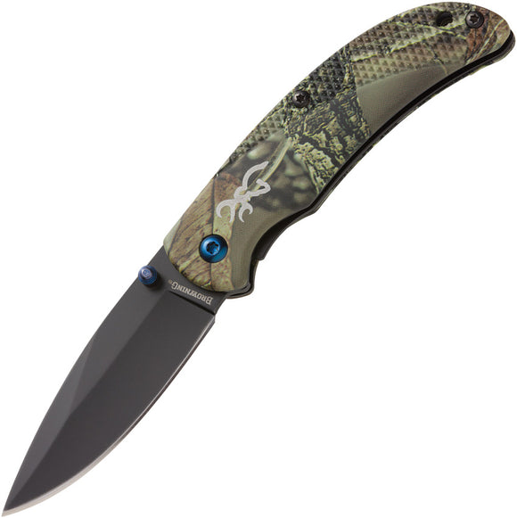 Browning Prism 3 Linerlock Camo Folding Pocket Knife 0344