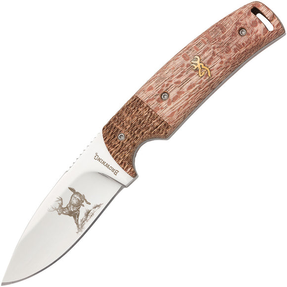 Browning Buckmark Hunter 50 Year Fixed Blade Knife 0350