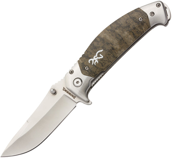Browning Tactical Hunter Linerlock A/O Assisted Open Folding Knife 0355