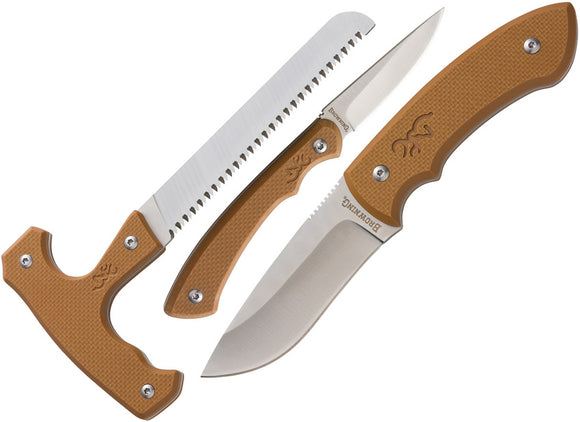 Browning Primal Three Piece Set Saw and Fixed Blade 0400