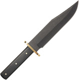 Browning Bowie Black Ebony Wood Stainless Steel Fixed Blade Knife 0496