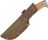 Browning Skinner Smooth Brown Wood Stainless Fixed Blade Knife 0497