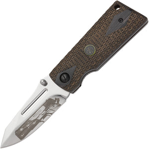 Browning Greatest Hits 1911 Linerlock Wood Folding Knife 0502