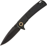 Browning Buckmark Slim Linerlock Black Laminate D2 Tool Steel Folding Pocket Knife 0541B