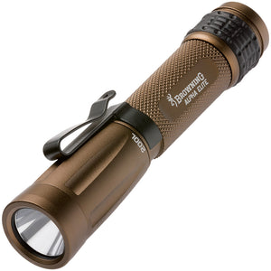 Browning Alpha Elite AA Tan Aluminum Water Resistant Flashlight 1255