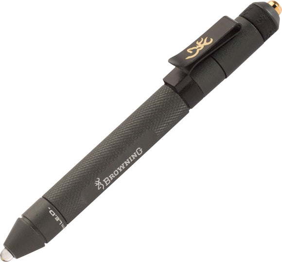 Browning MicroBlast LED Black Aluminum O-Ring Seal Pen Survival Light 2123