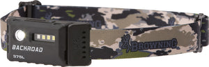 Browning Backroad Rechargeable Camo Water Resistant Headlamp 3017