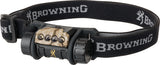 Browning Epic 1AA Cell LED Light Silent Hinge Adjustable Tilt Camo Headlamp 8640