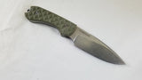 Bradford Knives Guardian 3 OD Green AEB-L Steel Fixed Blade Knife 3FE002A