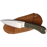 Bradford Knives Guardian 3 OD Green G10 AEB-L Steel Fixed Blade Knife 3FE002HP