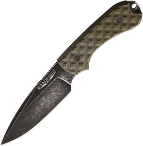 Bradford Knives Guardian 3 Textured Green G10 AEB-L Fixed Blade Knife 3FE002NA