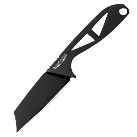 Bradford Knives G-Cleaver Fixed Blade Knife Black DLC Elmax w/ Sheath GCDLC