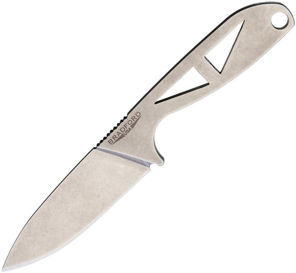 Bradford Knives G-Necker Elmax Stonewash Fixed Blade Knife GNSW