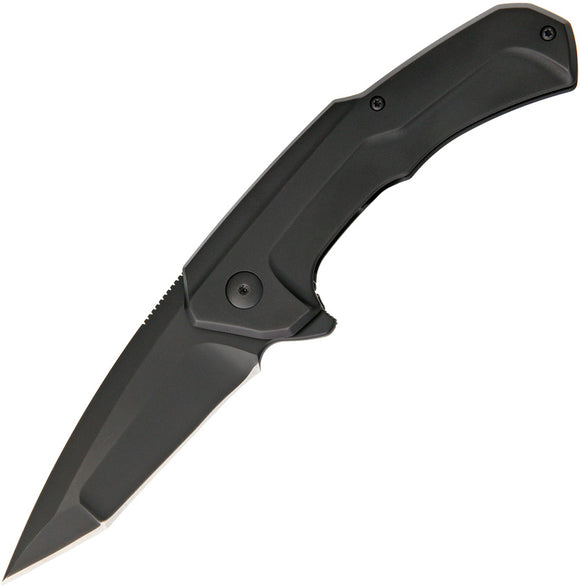 Brous Blades Dynamic Framelock Blackout Titanium Handle D2 Tool Steel Knife 118