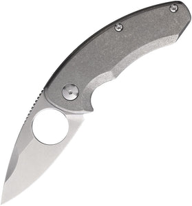 Brous Blades Silent Soldier LTD Framelock SW Titanium Folding S35VN Knife 264