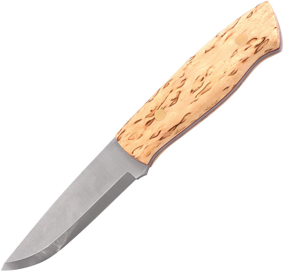 Brisa Knives Trapper 95 Birch Elmax Fixed Blade Knife 070