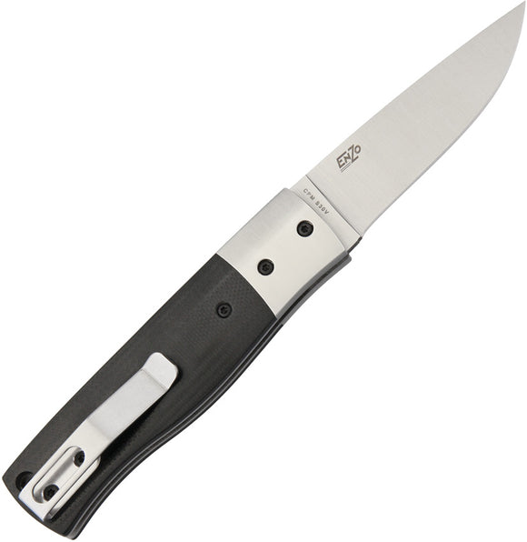 BRISA PK70 Slip Joint Black G10 S30V Steel Stainless Folding Knife I2905
