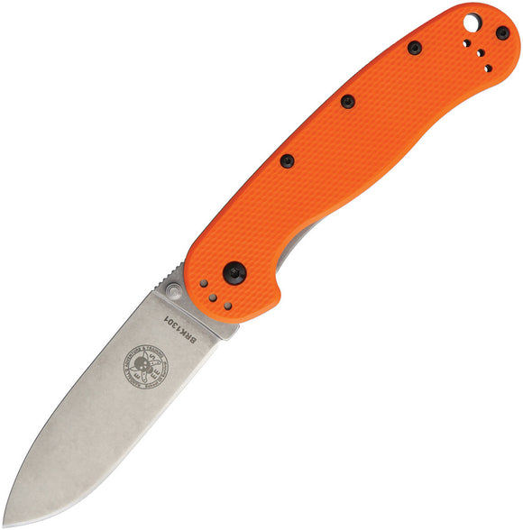 ESEE Avispa Framelock Orange Folding Pocket Knife 1301or
