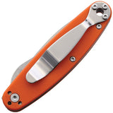 ESEE Churp Pocket Knife Linerlock Orange G10 Folding D2 Steel Blade C4
