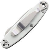 ESEE Churp Pocket Knife Linerlock White G10 Folding D2 Steel Blade C7