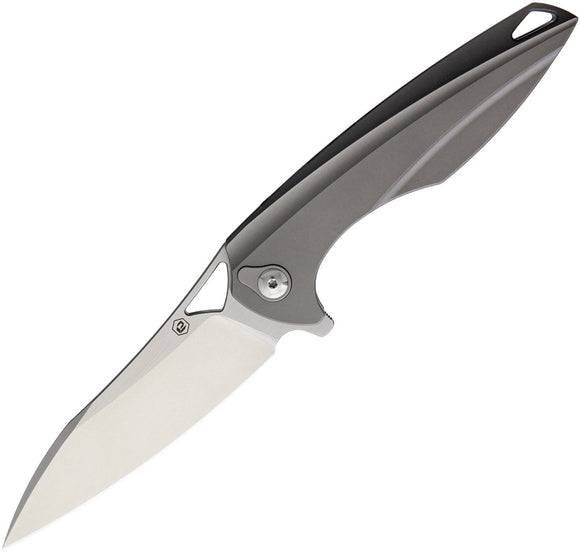 Bladerunners Systems BRS Eon Integral Framelock Gray Folding Knife 009
