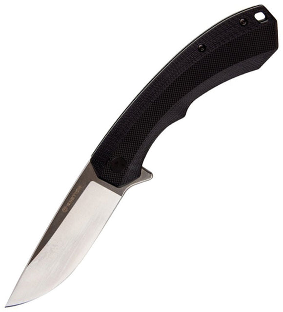 Bastion Brat Black G10 Folding D2 Steel Pocket Knife 2361