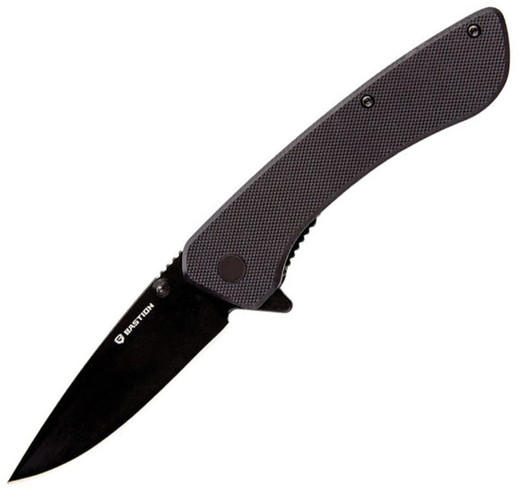 Bastion Sidekick G10 Folding Black D2 Steel Pocket Knife 23814
