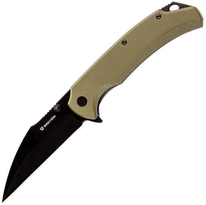 Bastion Talon OD Green G10 Folding Black D2 Steel Pocket Knife 2392