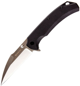 Bastion Talon Black G10 Folding D2 Steel Pocket Knife 2393