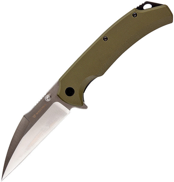 Bastion Talon Linerlock OD Green G10 Folder D2 Steel Folding Pocket Knife 2394