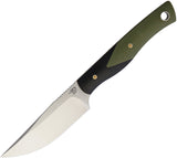 Bestech Knives Heidi Black/Green G10 D2 Steel Fixed Blade Knife w/ Sheath F01A