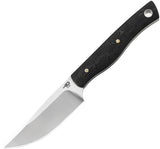 Bestech Heidi 6.9" Carbon Fiber D2 Fixed Blade Knife + Kydex  f01d