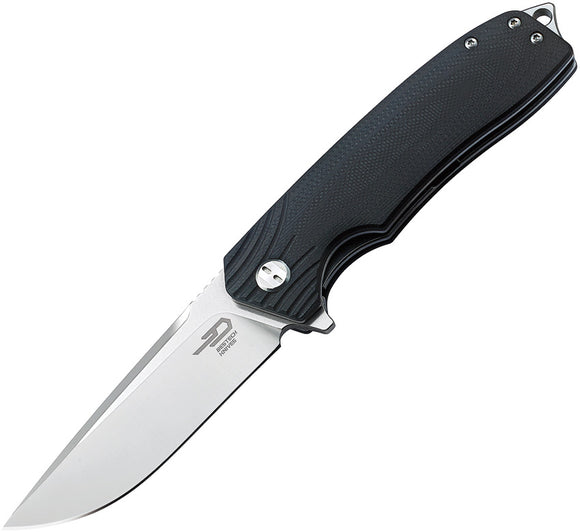 Bestech Lion G10 Linerlock Black Handle D2 Tool Steel Folding Blade Knife G01A