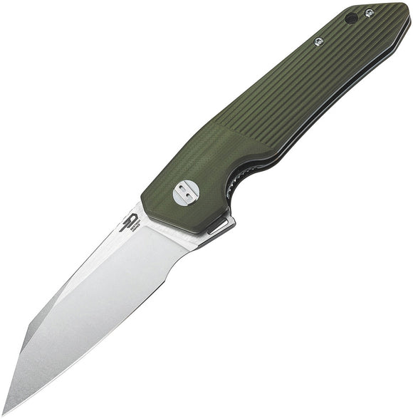 Bestech Knives Barracuda Linerlock Green G10 Handle