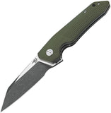 Bestech Knives Barracuda Linerlock Green G10