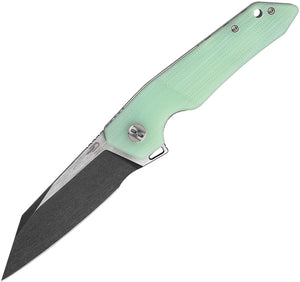 Bestech Knives Jade Barracuda Linerlock D2 Folding Black Knife g15d2