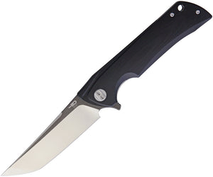 Bestech Knives Paladin Linerlock Black G10 Folding D2 Steel Tanto knife G16A2