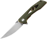 Bestech Knives EYE OF RA Linerlock Green Folding Knife G23B