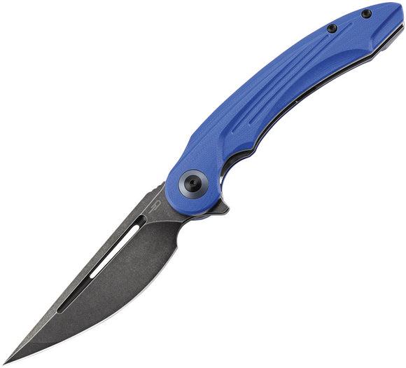 Bestech Knives Irida Linerlock Blue Folding Knife g25c