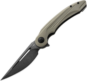 Bestech Irida Linerlock Beige G10 Folding Sandvik 14C28N Pocket Knife G25H