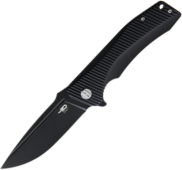 Bestech Knives Mako Black G10 Folding Knife g27b