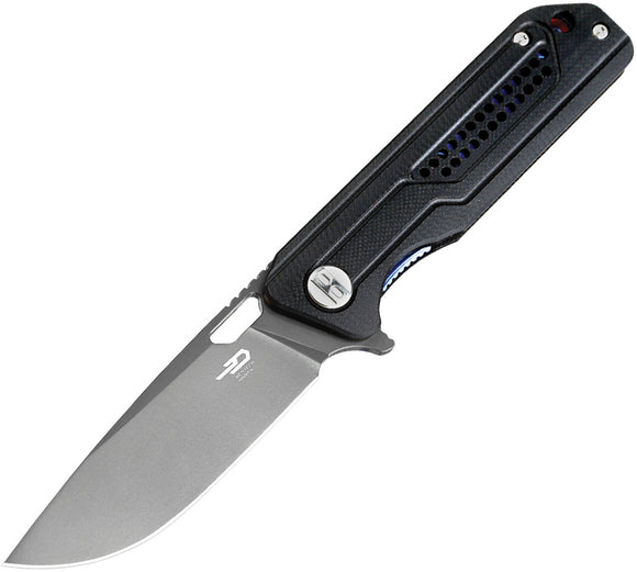 Bestech Knives CIRCUIT Linerlock Black K110 Folding Knife 35a2