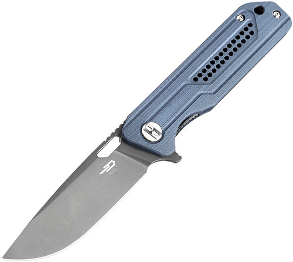Bestech Knives CIRCUIT Linerlock Grey K110 Folding Knife 35b2