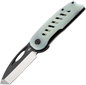 Bestech Knives Explorer Linerlock Jade G10 Folding D2 Steel Pocket Knife G37C