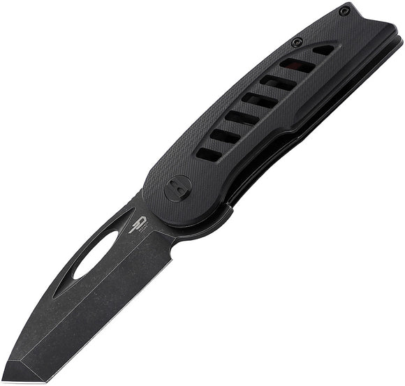 Bestech Knives Explorer Linerlock Black G10 Folding D2 Steel Pocket Knife G37D
