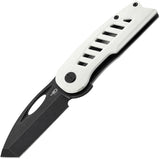 Bestech Knives Explorer Linerlock White G10 Folding D2 Steel Pocket Knife G37E