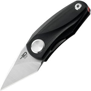 Bestech Knives Tulip Linerlock Black G10 Folding 14C28N Sandvik Knife 38A